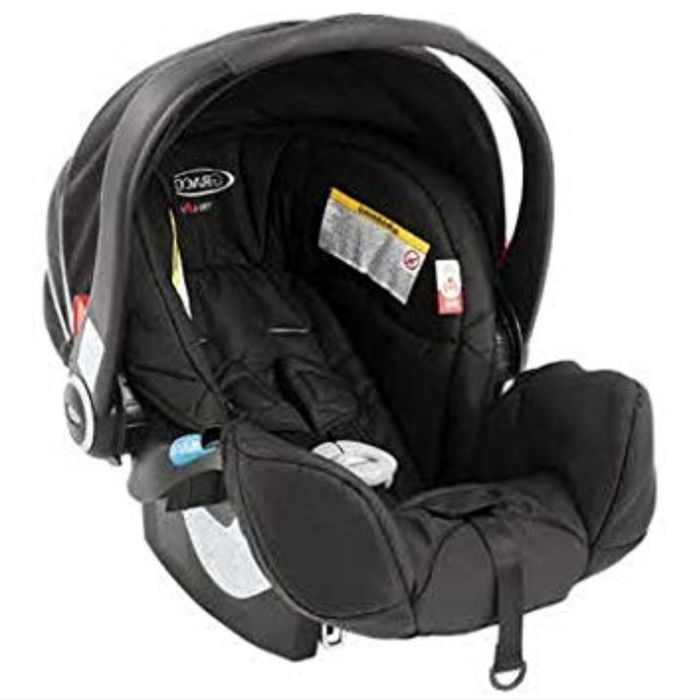 Детское Автокресло с базой черное от 0 до 18 месяцев