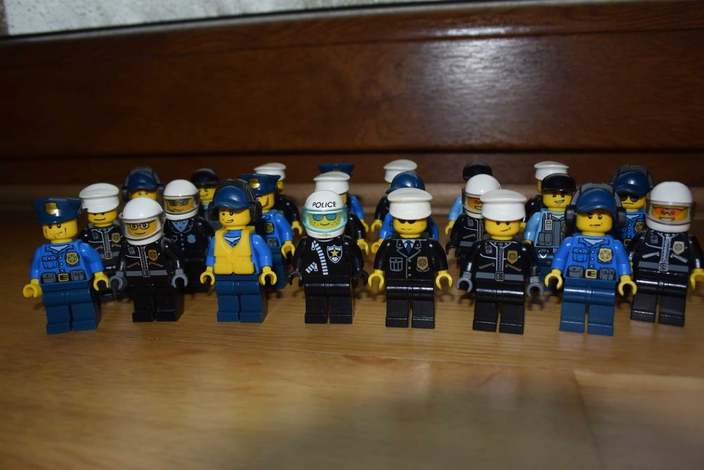 LEGO City Policja Figurka Minifigures Policjant Policja 23 Figurki
