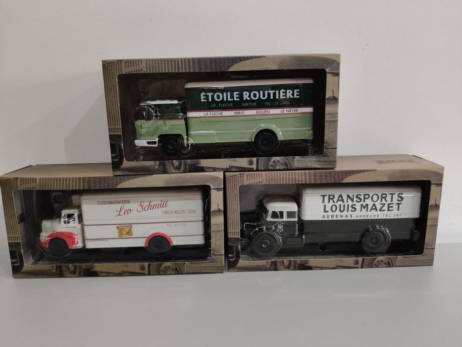 Camiões de distribuição, escala 1/43
