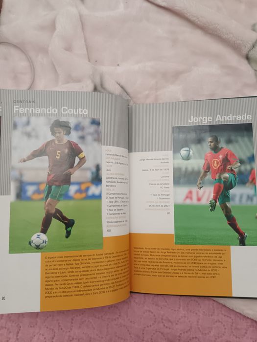 Livro seleção euro 2004
