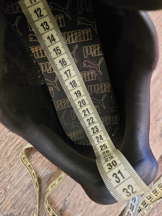 Кожанные кроссовки PUMA .