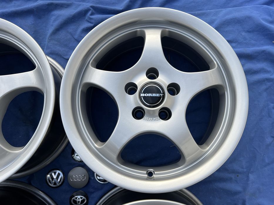 BORBET r15 5x100 VW Volkswagen Skoda Seat Audi Toyota Subaru Chrysler