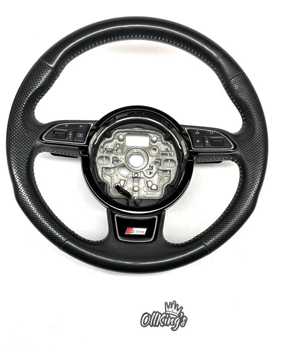 AUDI A6 C7 SLINE A1 Kierownica multifunkcyjna łopatki  S-LINE