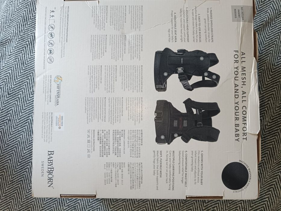 Nosidło Baby Bjorn Air 3D mesh