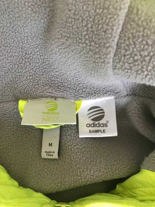 Куртка ветровка на флисе Adidas neo, р. M
