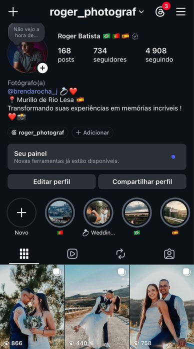 Fotografo em chaves e regial