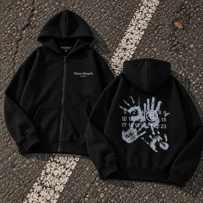 ‼️SALE‼️ Зіп-худі Maison Margiela, зипка Maison Margiela, кофта маржела