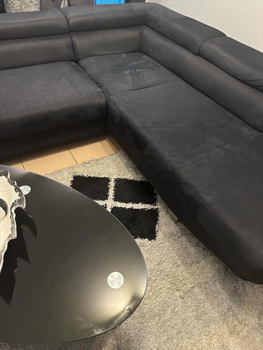 Sofa chaise longue + mesa