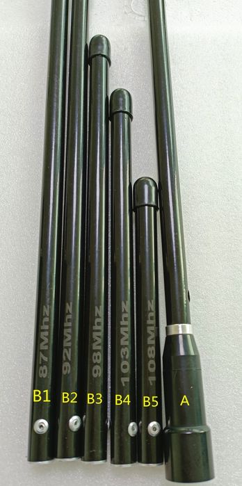 ФМ антенна на 87-108 мгц новая GP 1/4