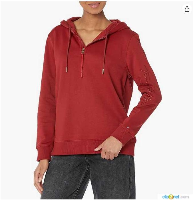 М Tommy Hilfiger Women Adaptive Signature Hoodie