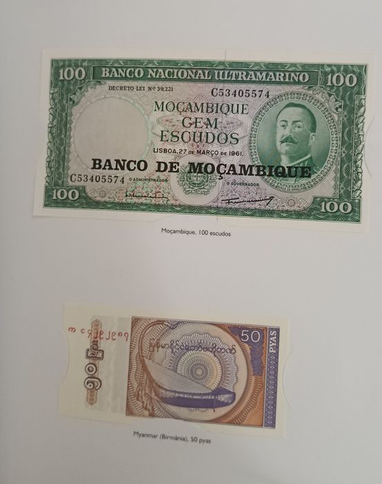 Livro :  NOTAS do MUNDO ( c/ 52 notas ) Completo