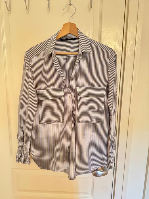 Camisa Riscas Zara XS