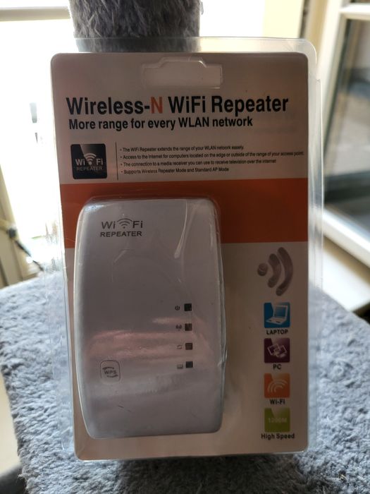 Bezprzewodowy wzmacniacz Wi - Fi