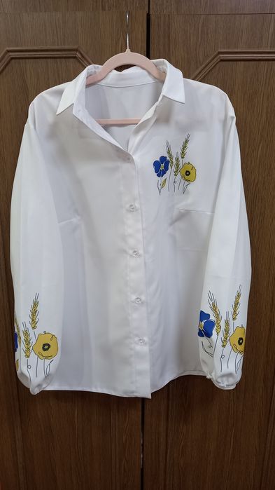 Святкова блузка в українському стилі 54-56р