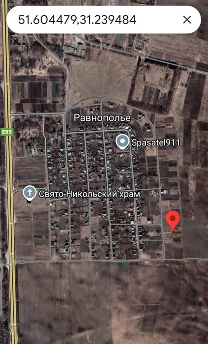 Участок под строительство 10 соток. Равнополье.