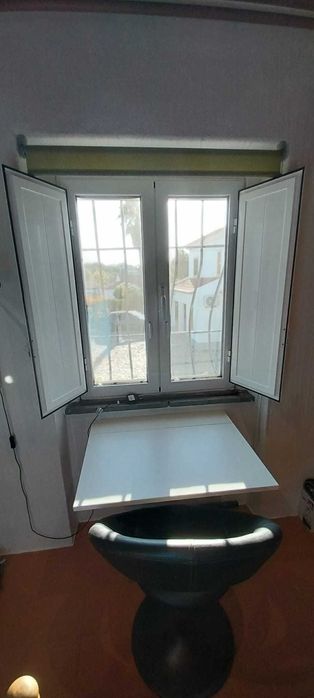 Estore de rolo verde