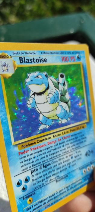 Carta Pokémon Blastoise Holo