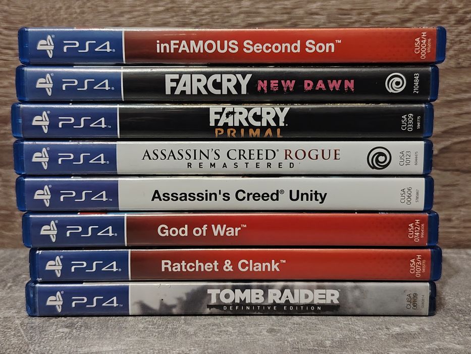 Zestaw gier PlayStation 4