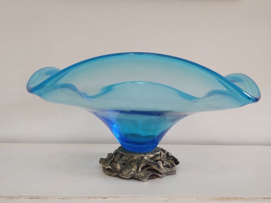 Italian Glass Trophy Cup, Robean Design