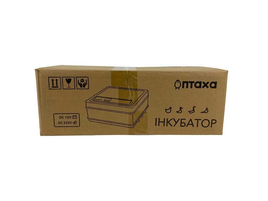 Автоматичний інкубатор Птаха 70-W 220/12В з роликовим механізмом