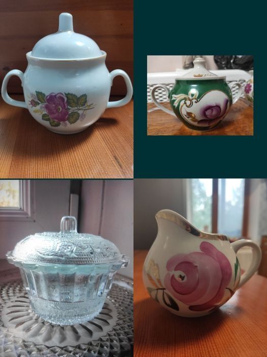 Конфетниця    сахарниця