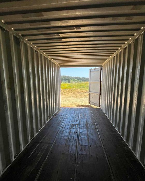 Contentor Marítimo 20' (6 metros) - Com Transporte Incluído!