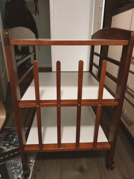 Przewijak drewniany wolnostojący