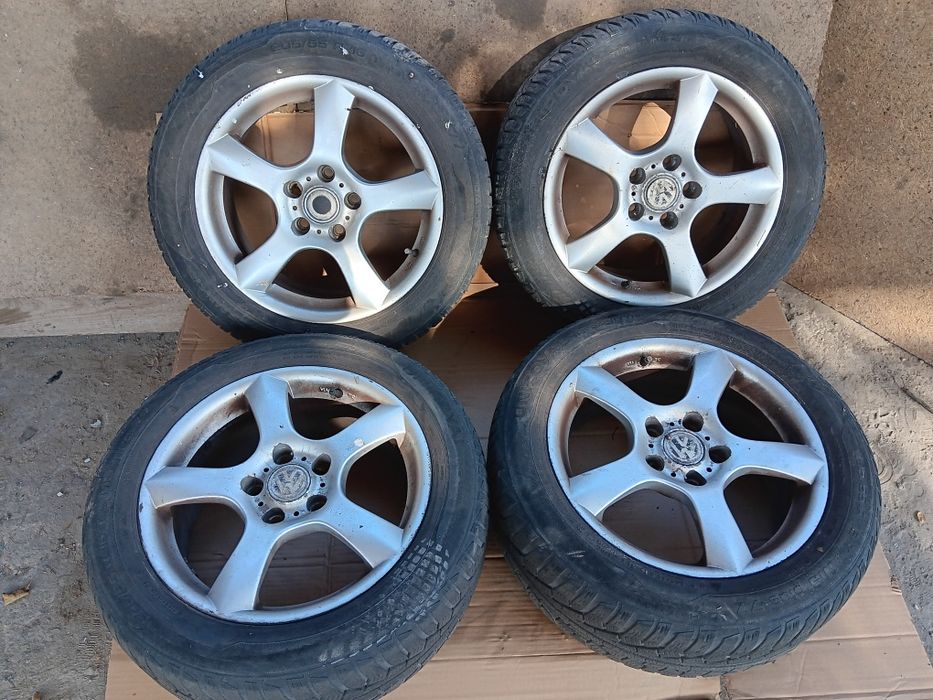Vw volkswagen Passat b6 koła felgi alufelgi 5x112 opony 205/55R16