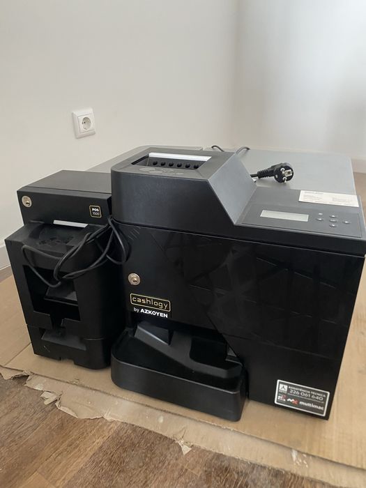 Maquina pagamento dinheiro (troco automatico)