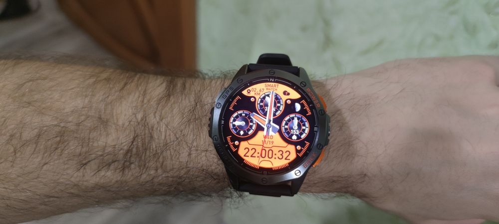 Тактичний годинник Smart Watch Lemfo K67