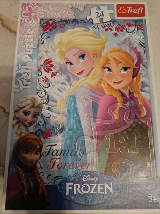 Zestaw puzzli dla dziewczynki