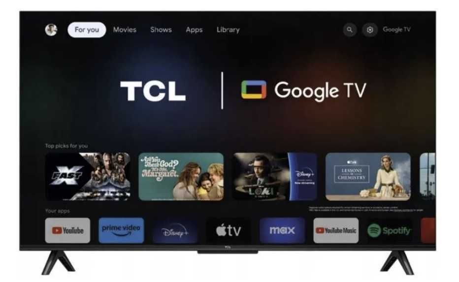 Telewizor TCL 43V6B LED 4K Smart - Google TV HDMI 2.1 DVB-T2