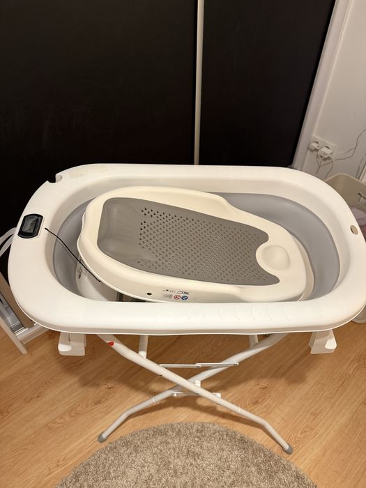 Wanienka skladana ze stojakiem MILO