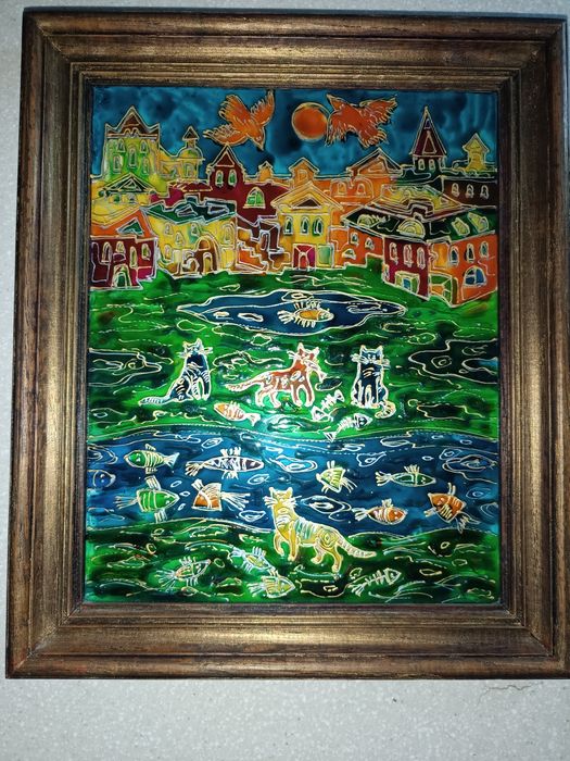 Живе скло та магія котів: авторський шедевр Мар’яни Острогляд (2000 р.