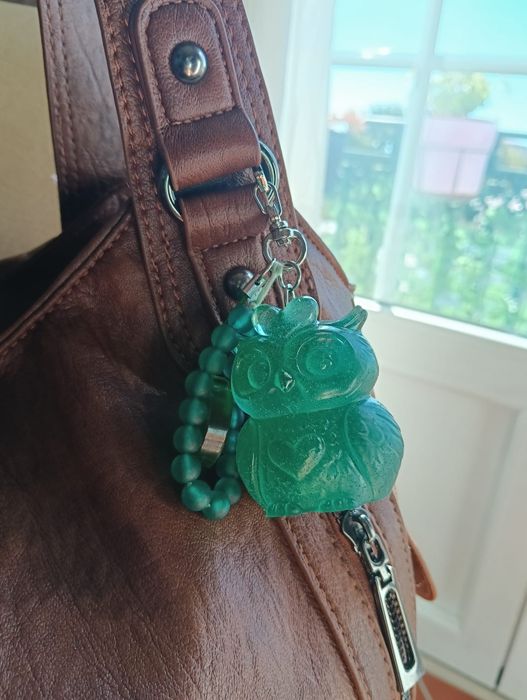 Bag charm artesanal mocho