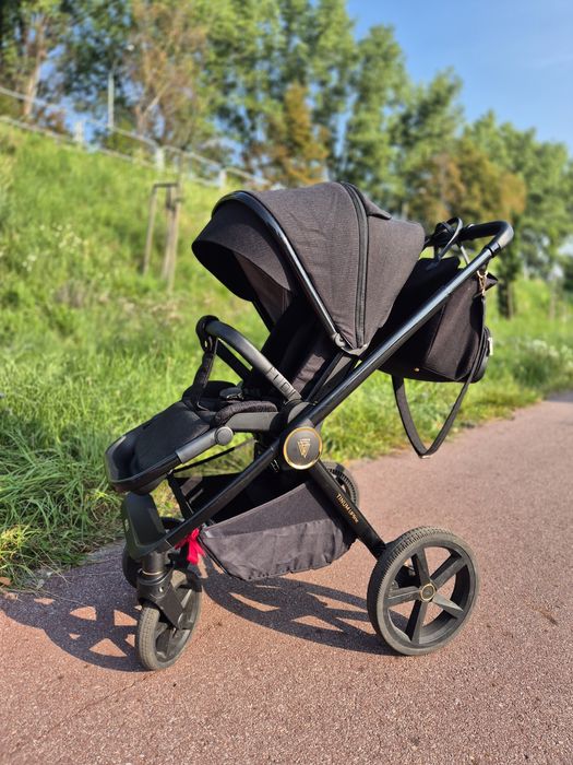 Wózek 2w1 Vennici Tinum Upline All Black