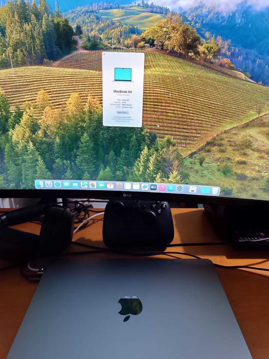 MacBook Air M3 2024 8GB 256GB (Apenas Tela Avariada)