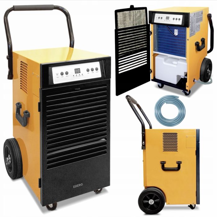 Wynajem przemysłowy budowlany osuszacz wilgoci osuszanie tynki