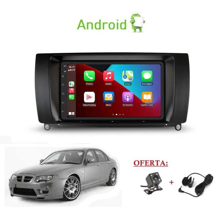 (NOVO) Rádio 2DIN • ROVER 75 • MG ZT / ZT-T • Android [4+64GB]