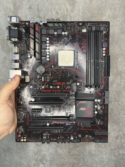 Деталі до пк бж, ssd kingston , ddr4 16g, мат.плата asus b350 am4