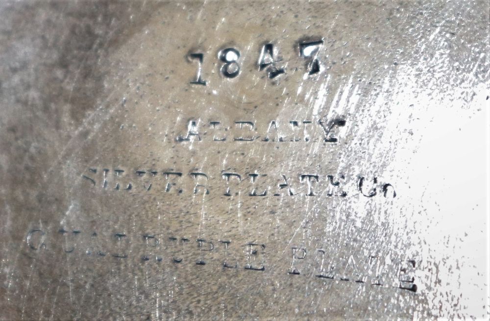 Jarra/Cremeira Vitoriana - Albany Silverplate Co.