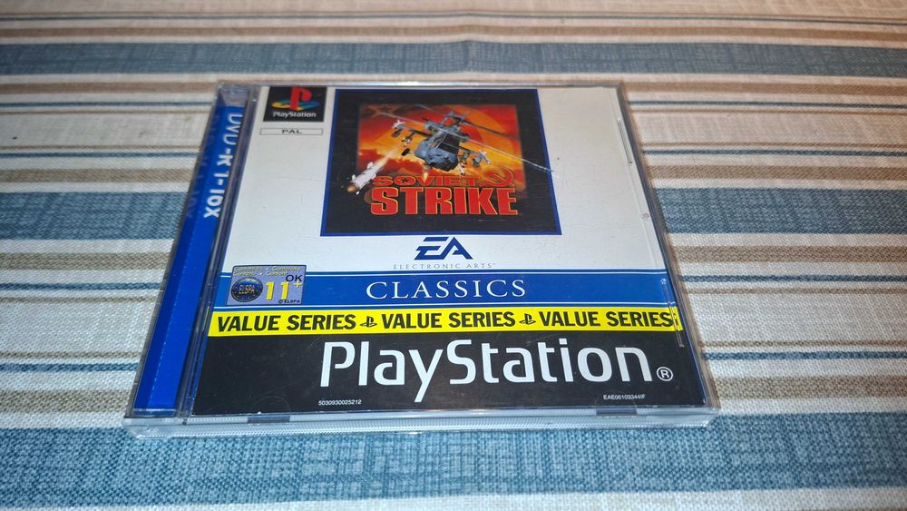 Jogo PS1 - "Soviet Strike"