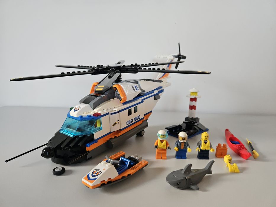 Lego City 60166 Duży Helikopter Ratunkowy