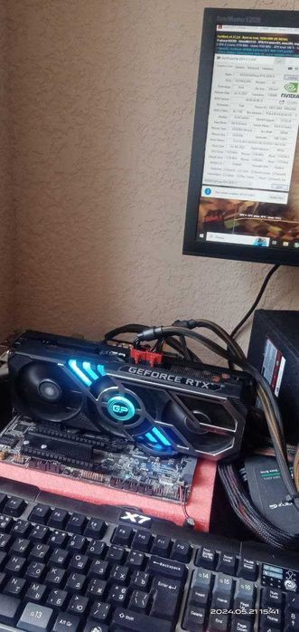 Відеокарта Palit GamingPro RTX 3070Ti 8GB GDDR6X (256bit) KLAVAcomp