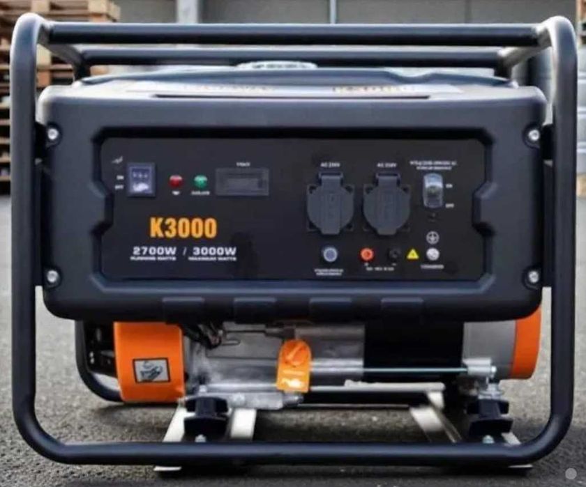 Генератор Kingway бензиновий K3000 двигун R210 3 кВт мідна обмотка