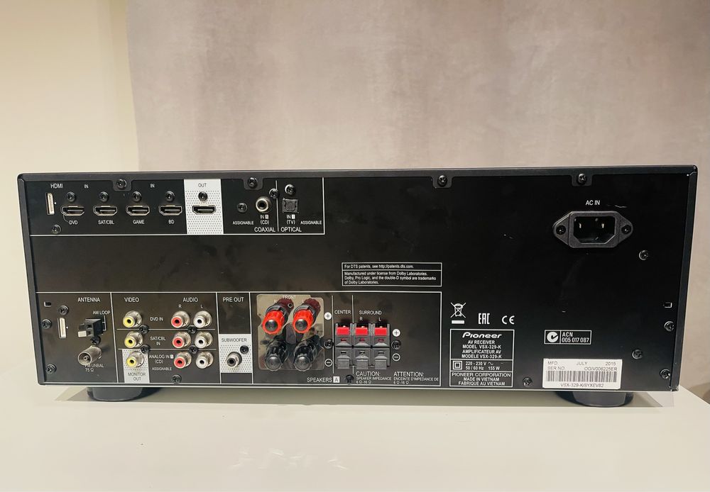 Amplituner pioner VSX-329 5.1