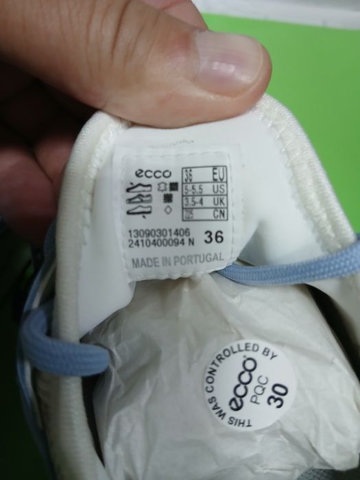 Жіночі шкіряні кросівки від ECCO Gore-tex водонепроникні