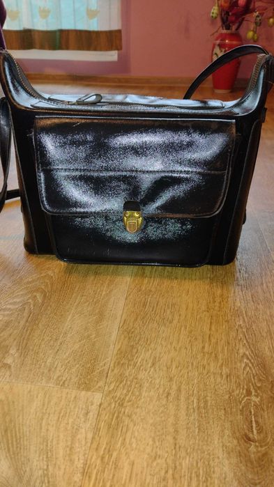 torba że skory na aparat fotograficzny/kamere wideo