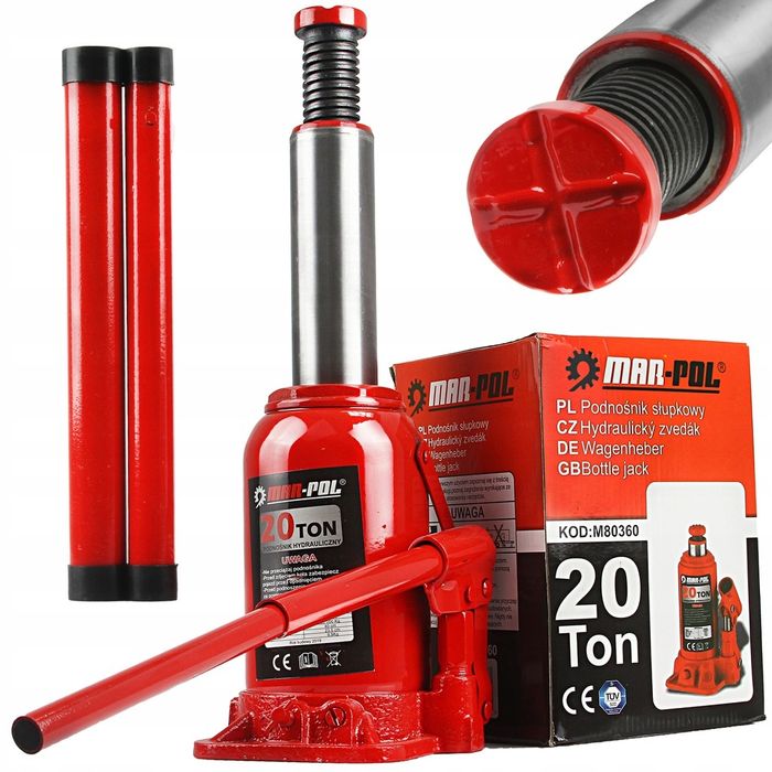 Nowy podnośnik hydrauliczny słupkowy 20 T