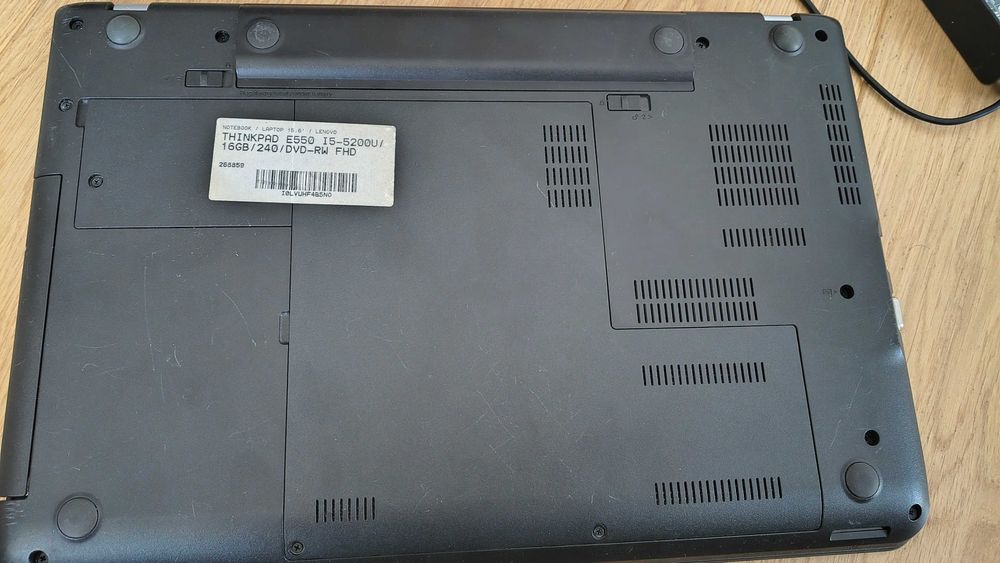 Lenovo ThinkPad E550 i5-5200U / 16GB RAM / FHD / DVD-RW/bez dysku SSD